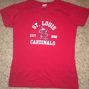 ST. LOUIS CARDINALS Women’s V-Neck shirt